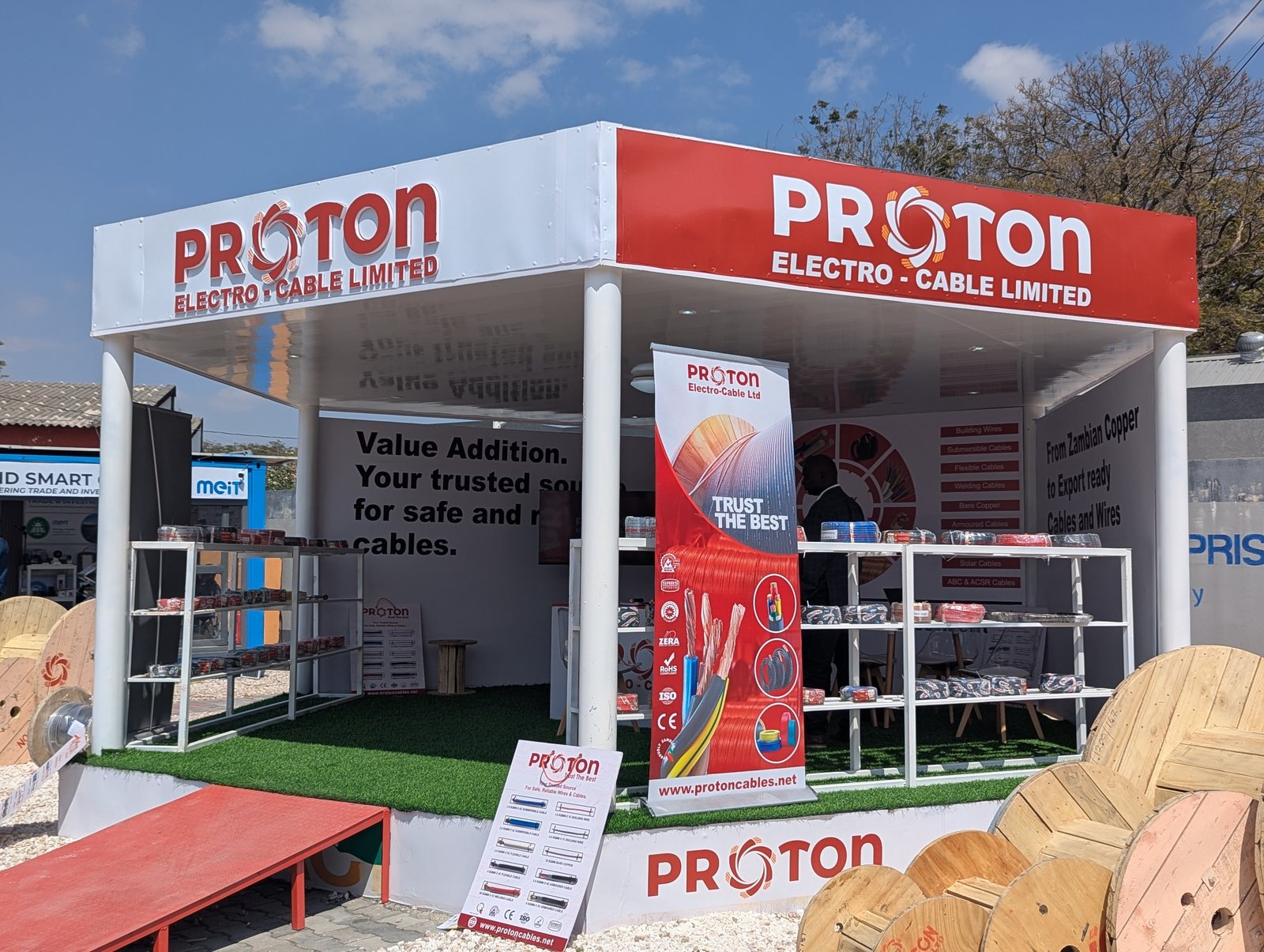 Exhibition booth fabrication
